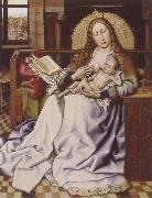 Virgin and Child Befroe a Firescreen Robert Campin